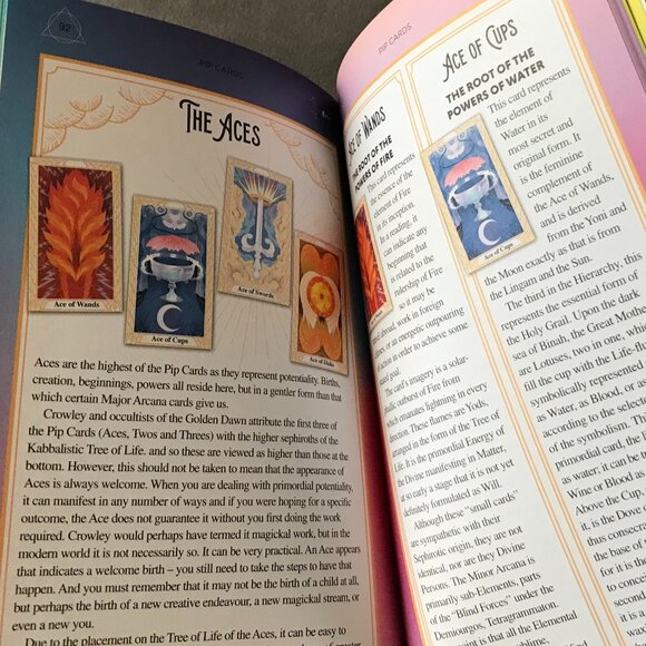 The Aleister Crowley Tarot Book & Card Set - Picture 13 of 13